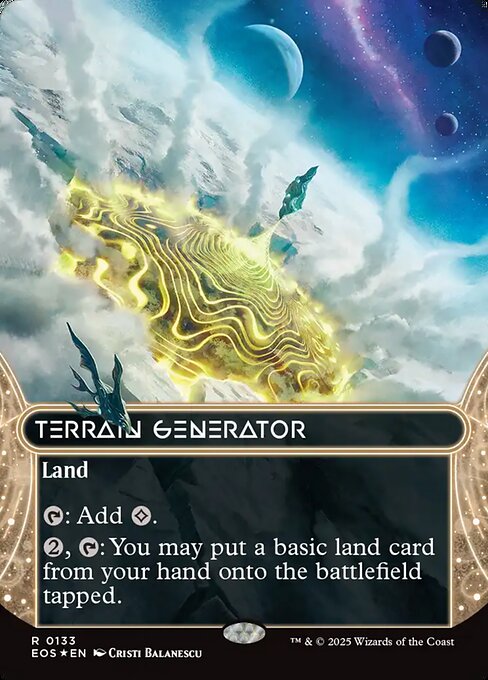 Generador de terreno — Edge of Eternities: Stellar Sights