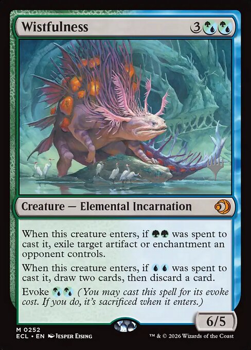 Carta Pesadumbre — Lorwyn Eclipsed Promos · PECL · #252p