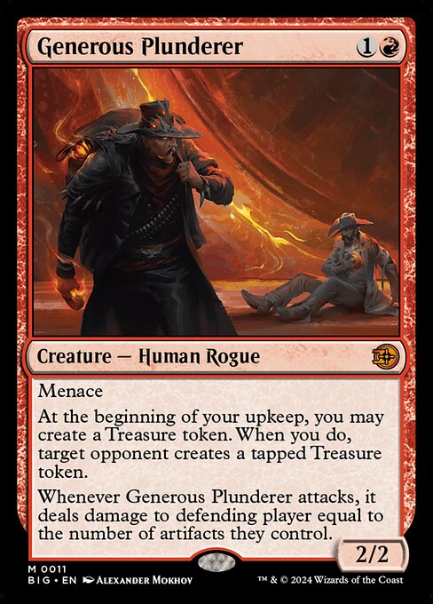 Saqueador generoso — The Big Score