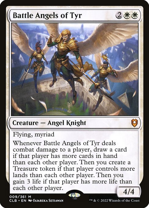 Ángeles de batalla de Tyr — Commander Legends: Battle for Baldur's Gate