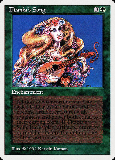 Carta Canto de Titania — Summer Magic / Edgar · SUM · #220