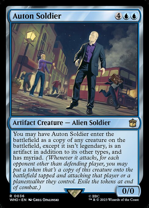 Auton Soldier — Doctor Who
