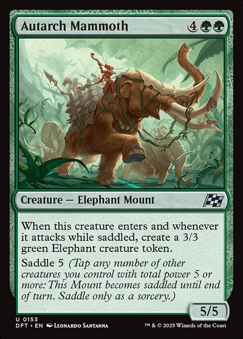 Carta Mamut autarca — Aetherdrift · DFT · #153