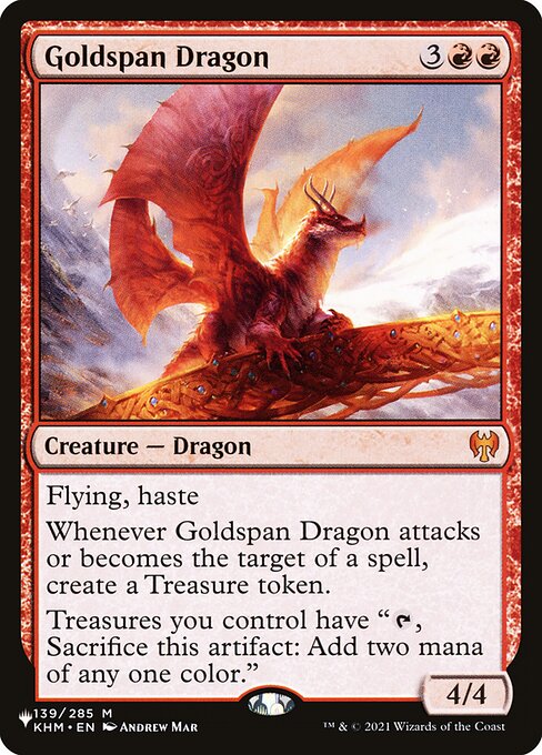 Dragón del puente dorado — The List
