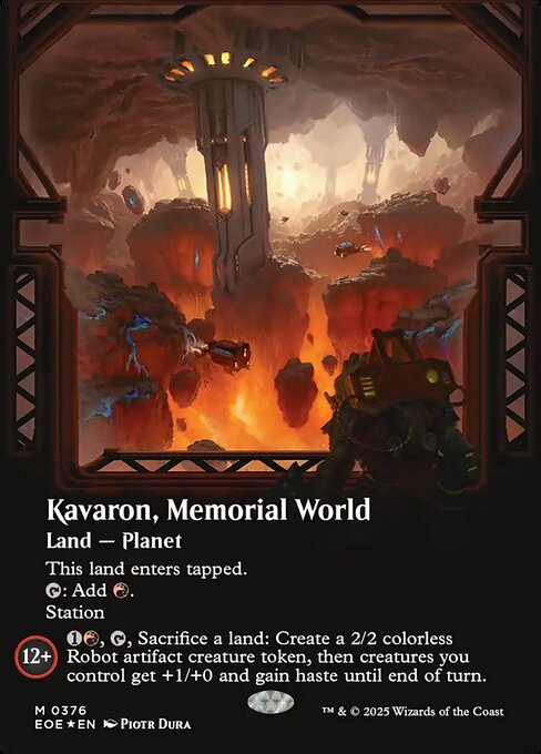 Carta Kávaron, mundo destruido — Edge of Eternities · EOE · #376