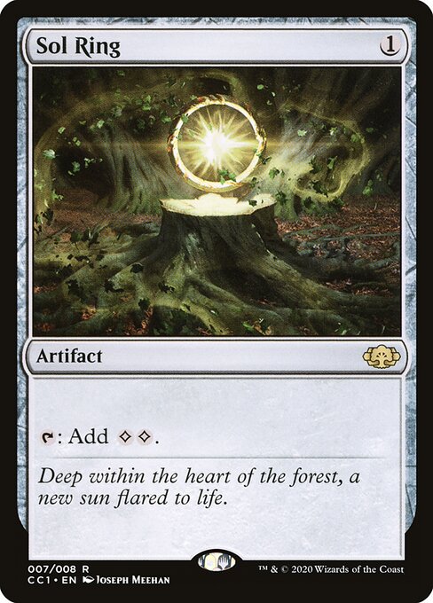 Anillo solar — Commander Collection: Green
