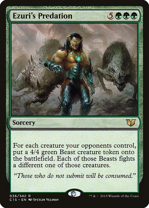 Depredación de Ezuri — Commander 2015