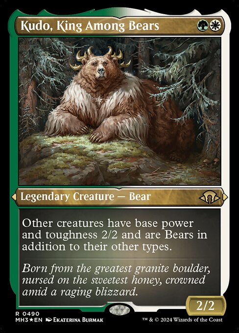 Kudo, rey de los osos