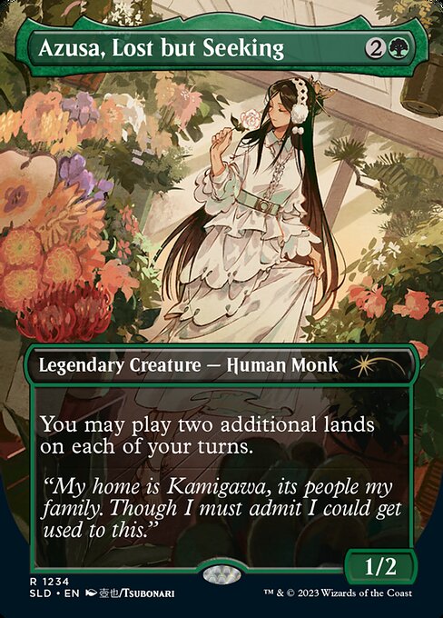 Azusa, perdida pero buscando — Secret Lair Drop