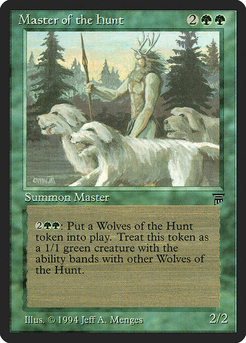 Carta Master of the Hunt — Legends · LEG · #194