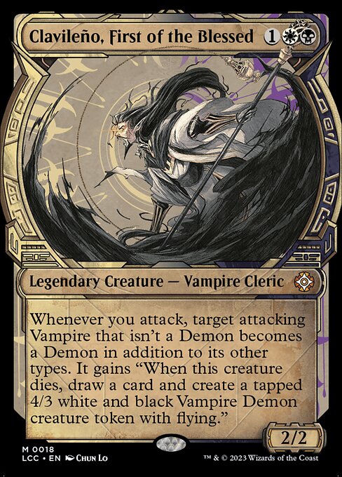 Carta Clavileño, Primero de los Benditos — The Lost Caverns of Ixalan Commander · LCC · #18