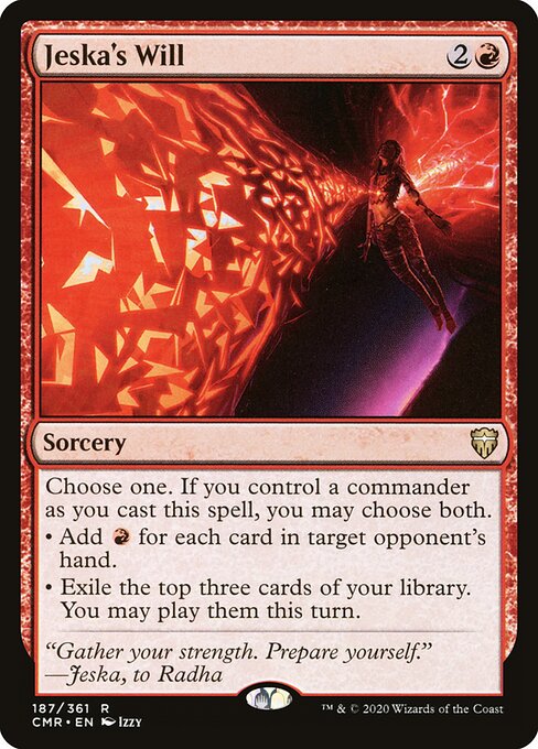 Voluntad de Jeska — Commander Legends