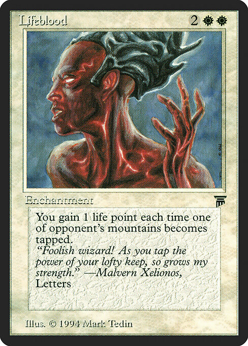 Carta Lifeblood (Legends)