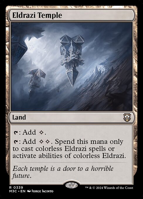 Templo eldrazi — Modern Horizons 3 Commander