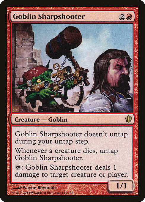 Tirador de primera trasgo — Commander 2013
