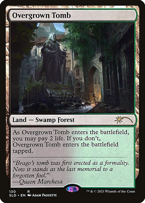Carta Tumba cubierta de hierbas — Secret Lair Drop · SLD · #130