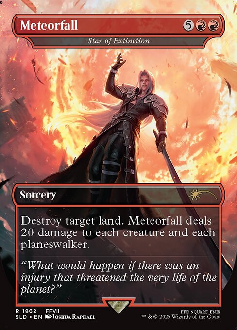 Meteorito exterminador — Secret Lair Drop