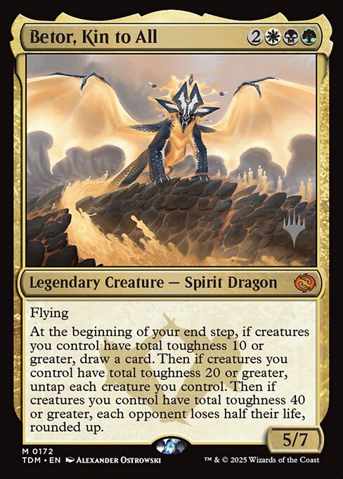 Betor, familiar de todos — Tarkir: Dragonstorm Promos