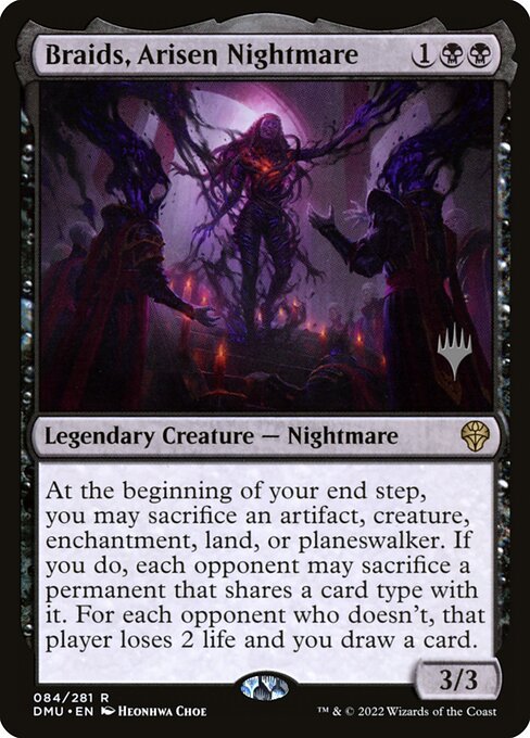 Trenzas, pesadilla resurgida — Dominaria United Promos