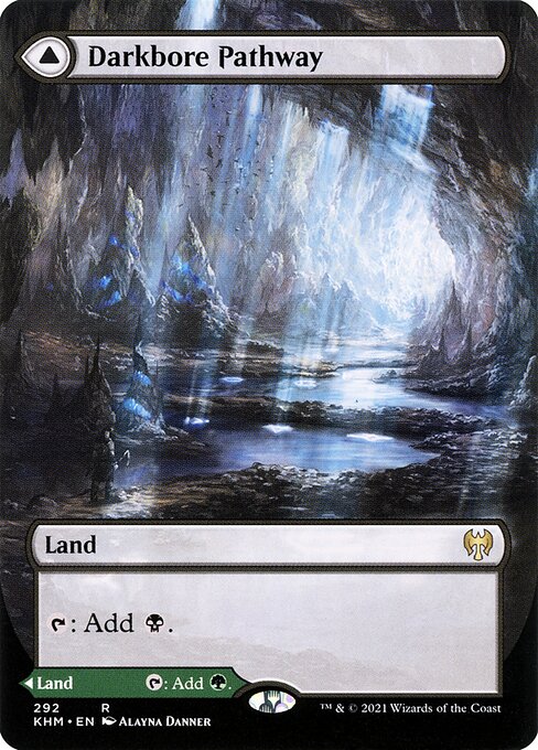 Darkbore Pathway // Slitherbore Pathway — Kaldheim