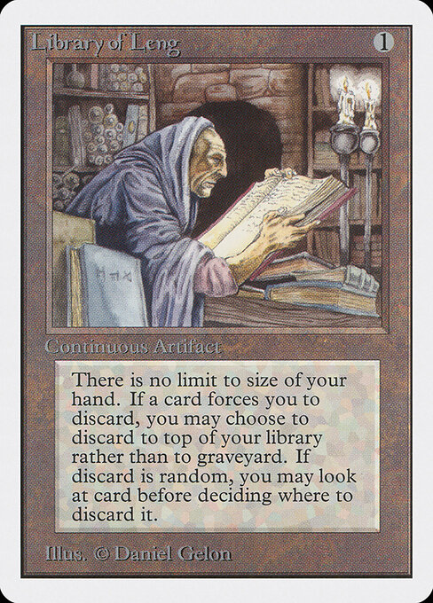 Carta Biblioteca de Leng — Unlimited Edition · 2ED · #258