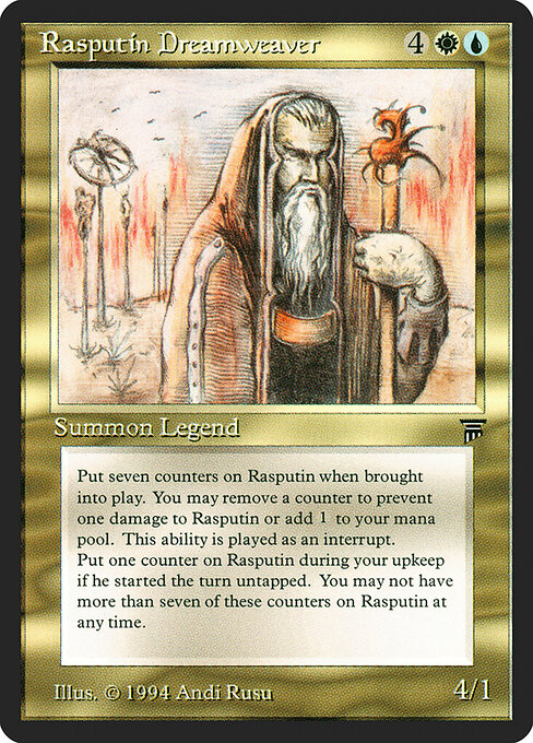 Carta Rasputin Dreamweaver (Legends)