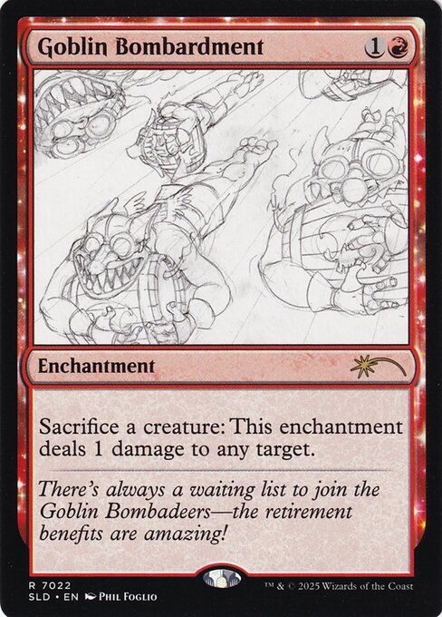 Bombardeo trasgo — Secret Lair Drop