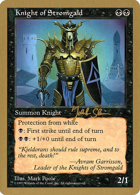 Caballero de Stromgald — World Championship Decks 1997