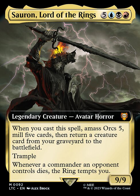Sauron, Señor de los Anillos — Tales of Middle-earth Commander