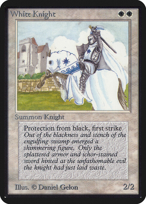 Caballero blanco — Limited Edition Alpha