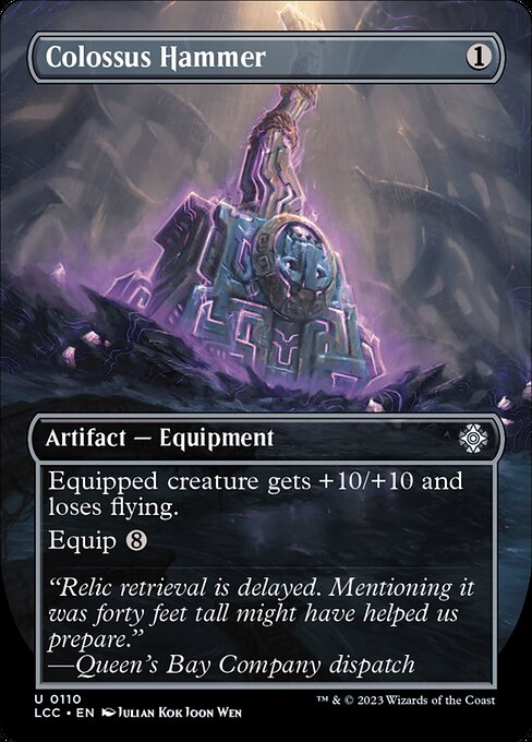 Martillo colosal — The Lost Caverns of Ixalan Commander