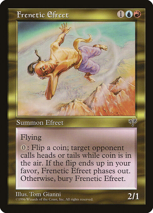 Carta Efrit exaltado (Mirage)