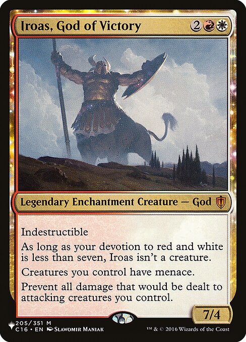 Iroas, dios de la victoria — The List