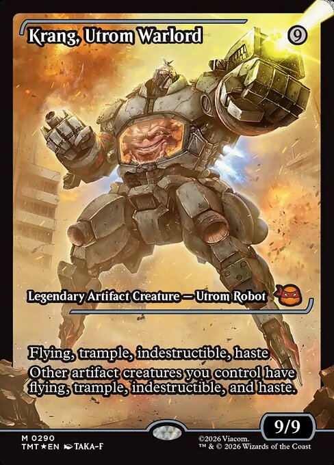 Krang, señor de la guerra utrom — Teenage Mutant Ninja Turtles