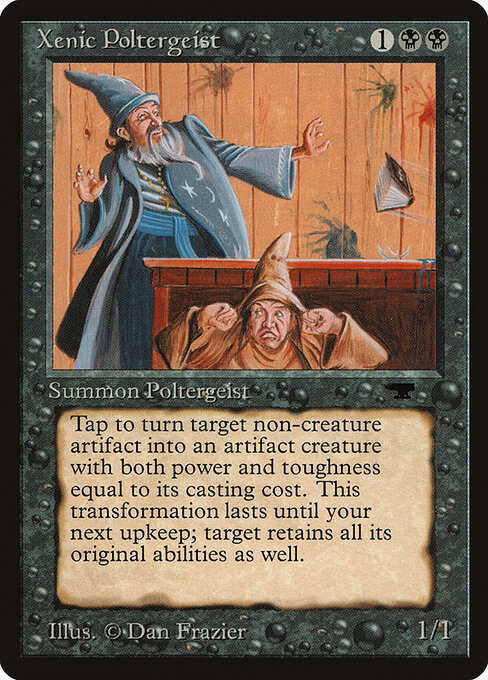 Carta Poltergeist animista — Antiquities · ATQ · #20
