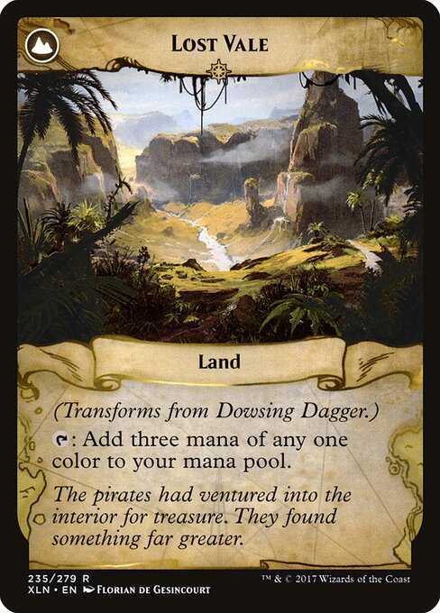 Dowsing Dagger // Lost Vale (cara trasera)