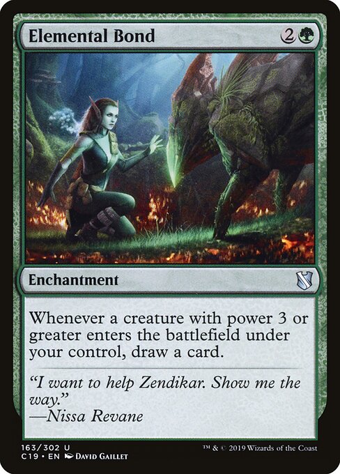 Vínculo elemental — Commander 2019