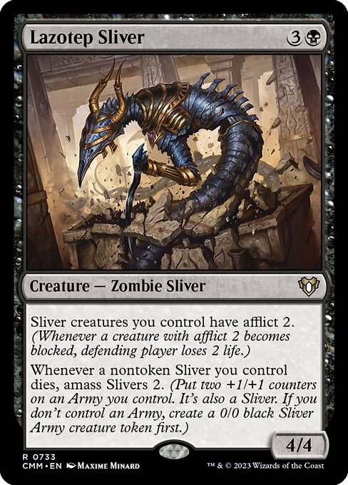 Lazotep Sliver — Commander Masters