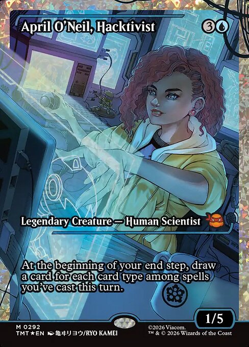 April O'Neil, hacktivista — Teenage Mutant Ninja Turtles