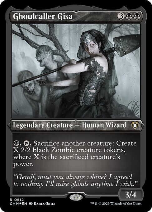 Gisa, la llamamuertos — Commander Masters