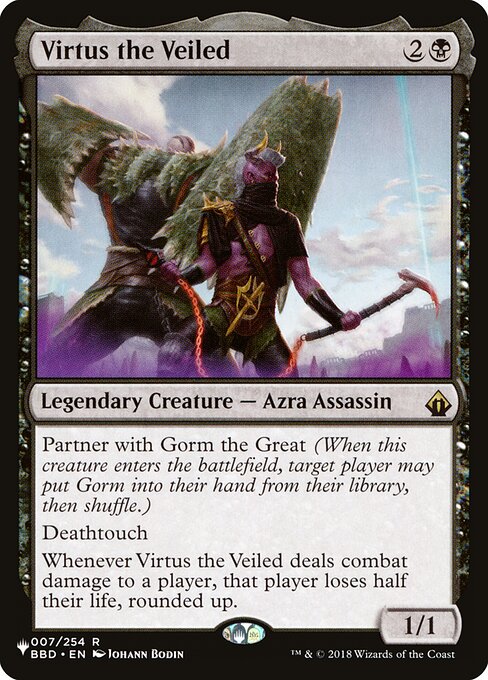 Virtus the Veiled — The List