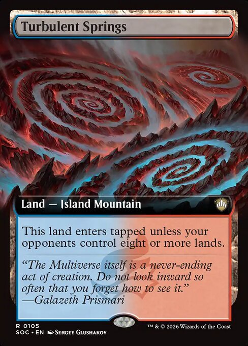 Manantiales turbulentos — Secrets of Strixhaven Commander