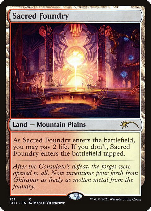 Fundición sagrada — Secret Lair Drop