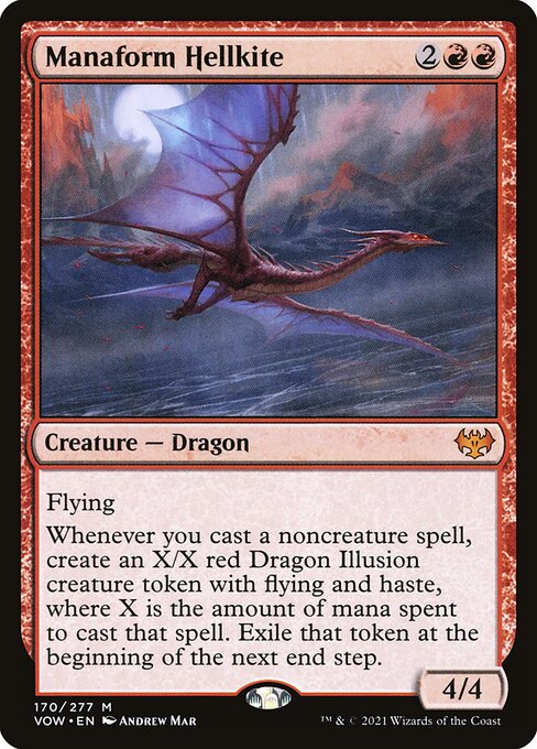 Carta Engendro manaforme — Innistrad: Crimson Vow · VOW · #170