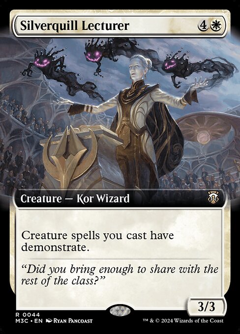 Carta Silverquill Lecturer — Modern Horizons 3 Commander · M3C · #44