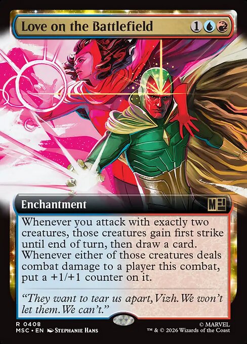 Carta Amor en la guerra — Marvel Super Heroes Commander · MSC · #408