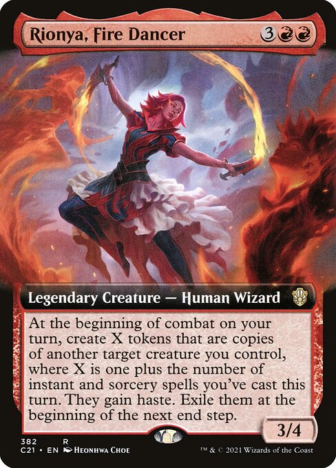 Rionya, bailarina de fuego
