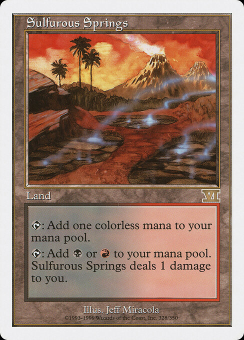Manantiales sulfurosos — Classic Sixth Edition