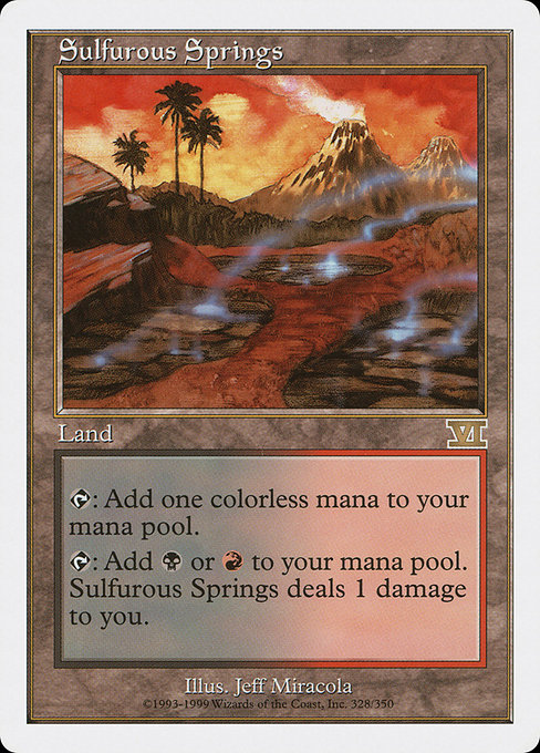 Manantiales sulfurosos — Classic Sixth Edition