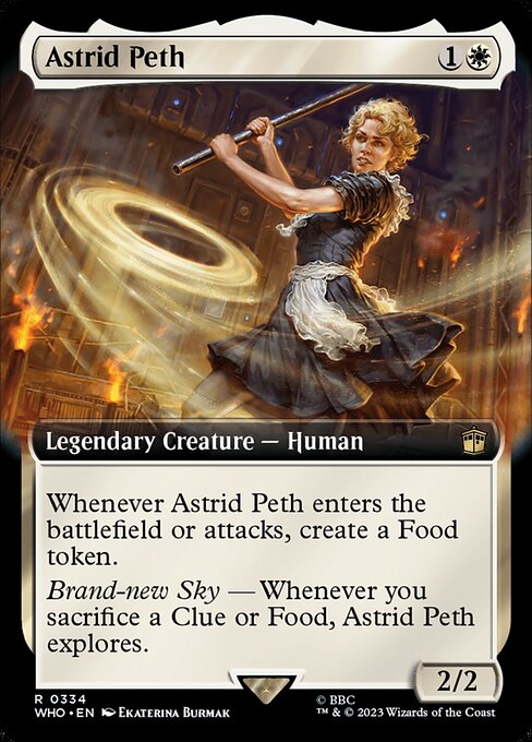Carta Astrid Peth — Doctor Who · WHO · #334